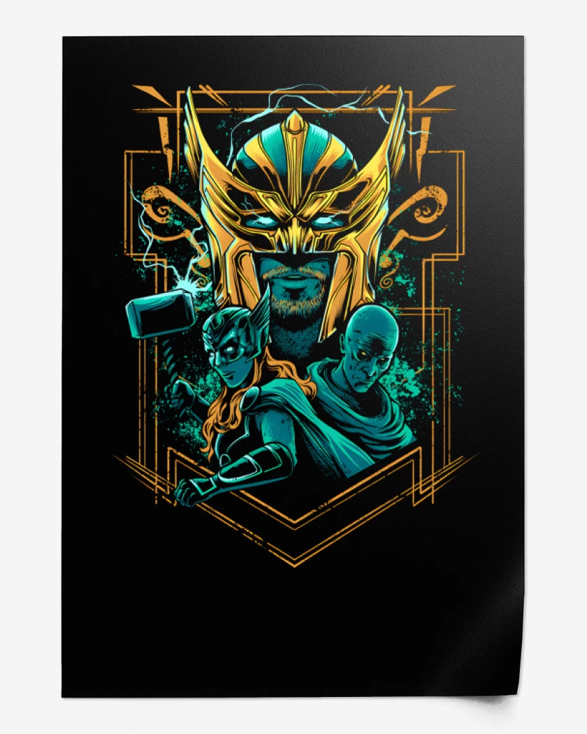 Print Thor de Amor & Trueno