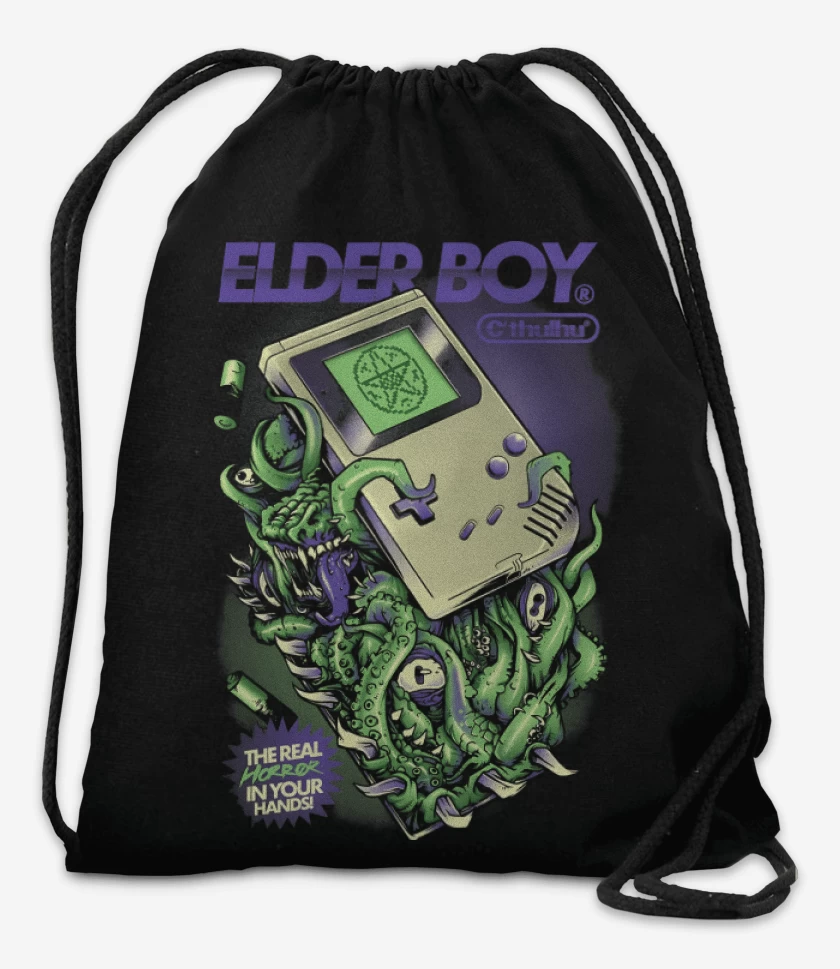 Mochila Negro de Elder Boy