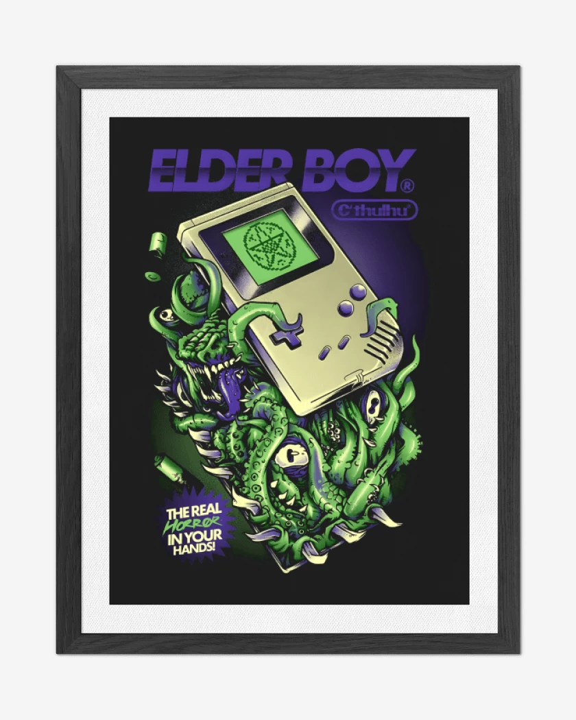 Cuadro decorativo Negro de Elder Boy