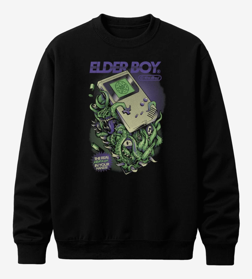 Poleron polo Negro de Elder Boy