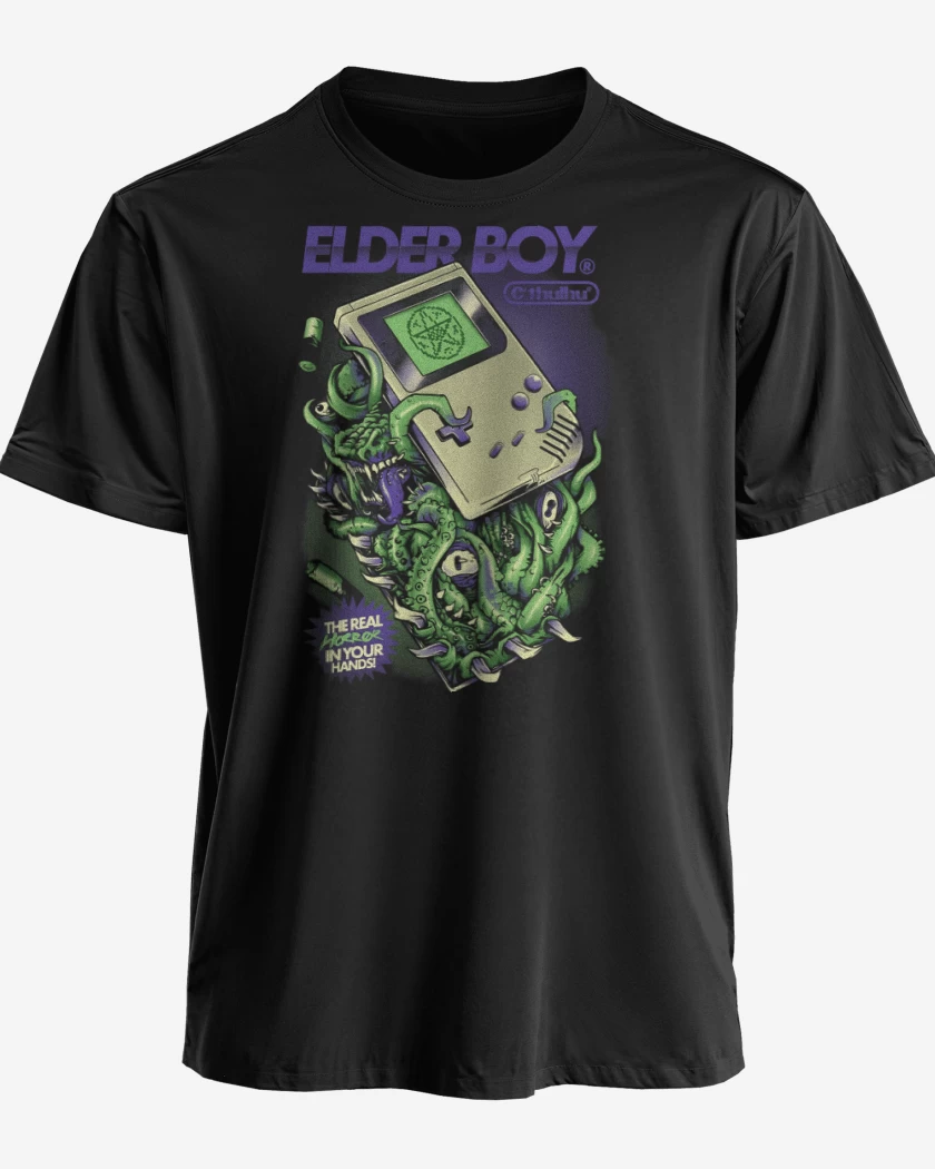Polera premium Negro de Elder Boy