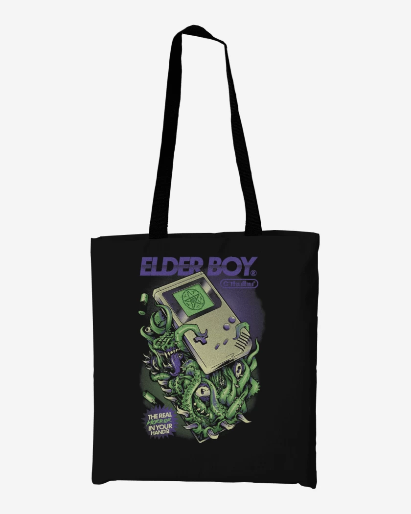 Totebag Negro de Elder Boy
