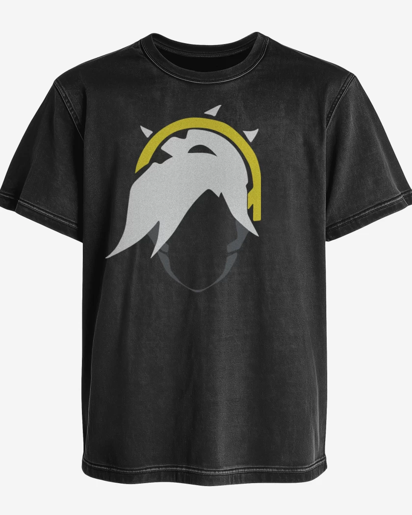 Polera desgastada Negro de Mercy