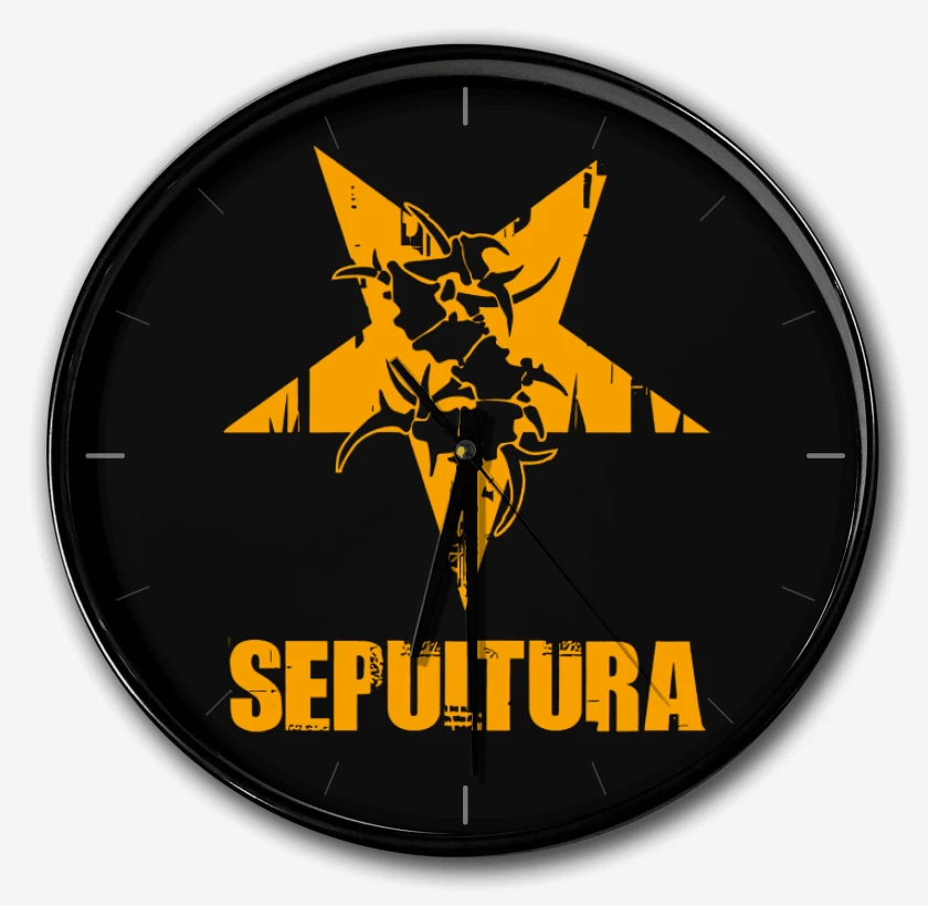 Reloj Negro de Sepultura