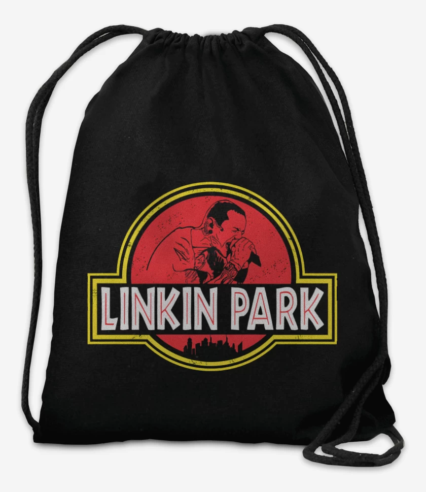 Mochila Negro de Linkin Park