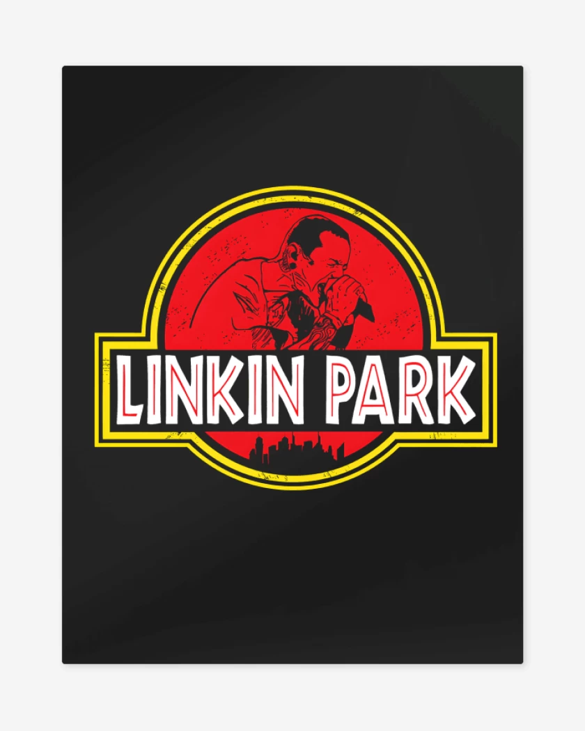 Print metalico Negro de Linkin Park