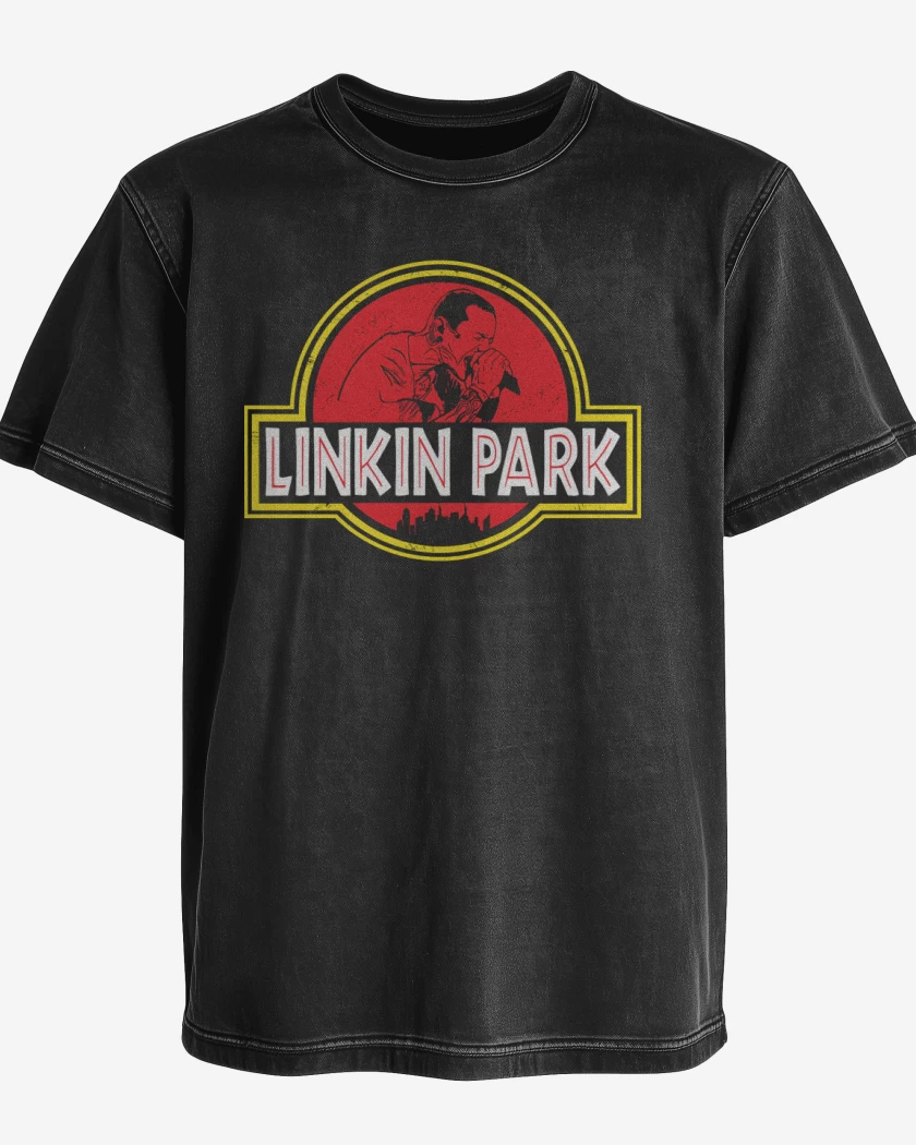 Polera desgastada Linkin Park