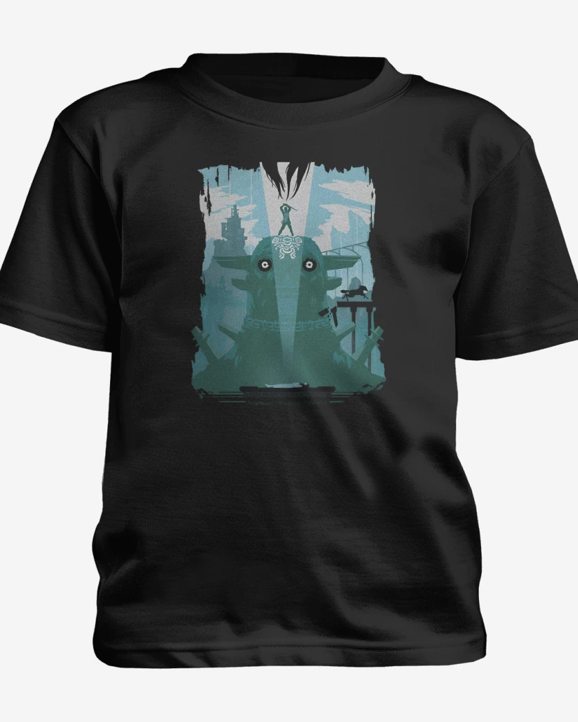 Polera de niño Negro de Shadow of the Colossus 2