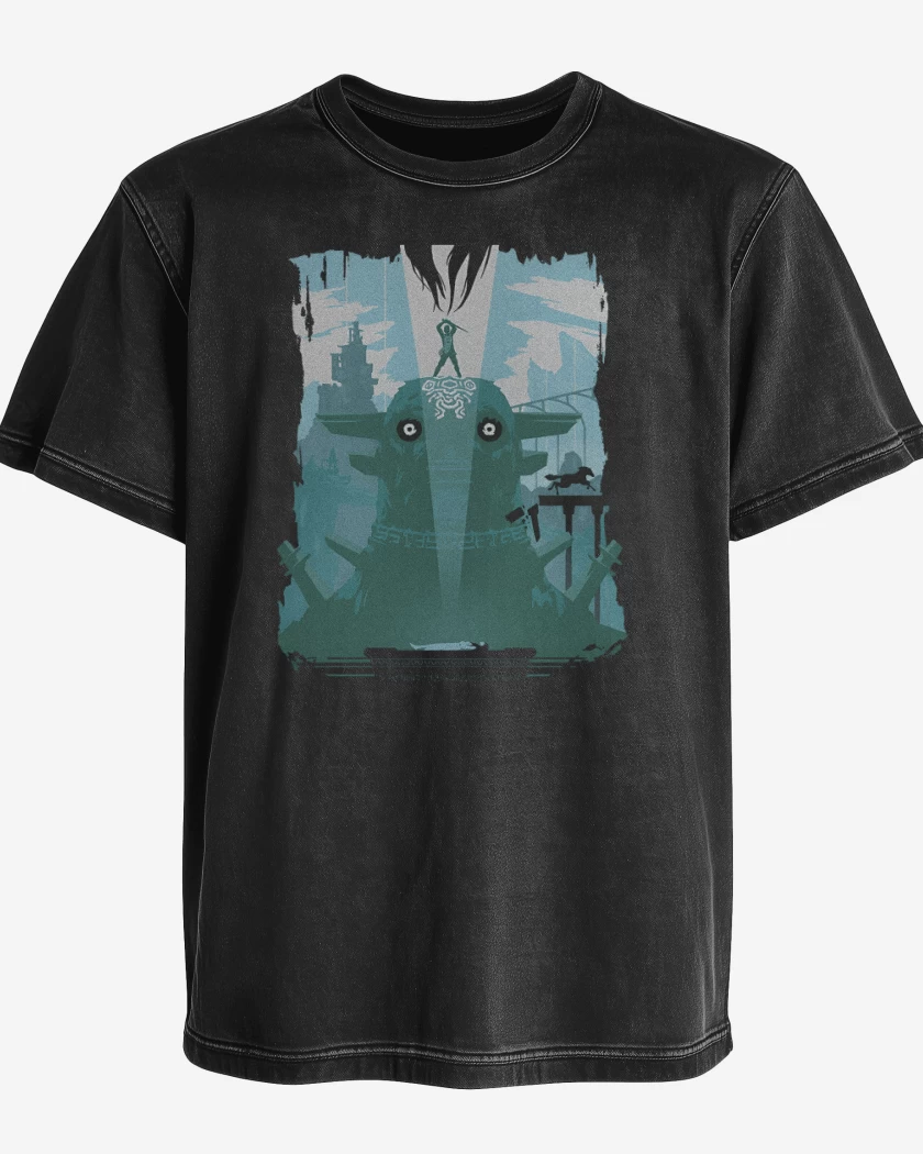 Polera desgastada Shadow of the Colossus 2