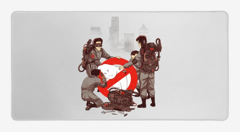 Mouse pad Gamer Fantasma Atrapado