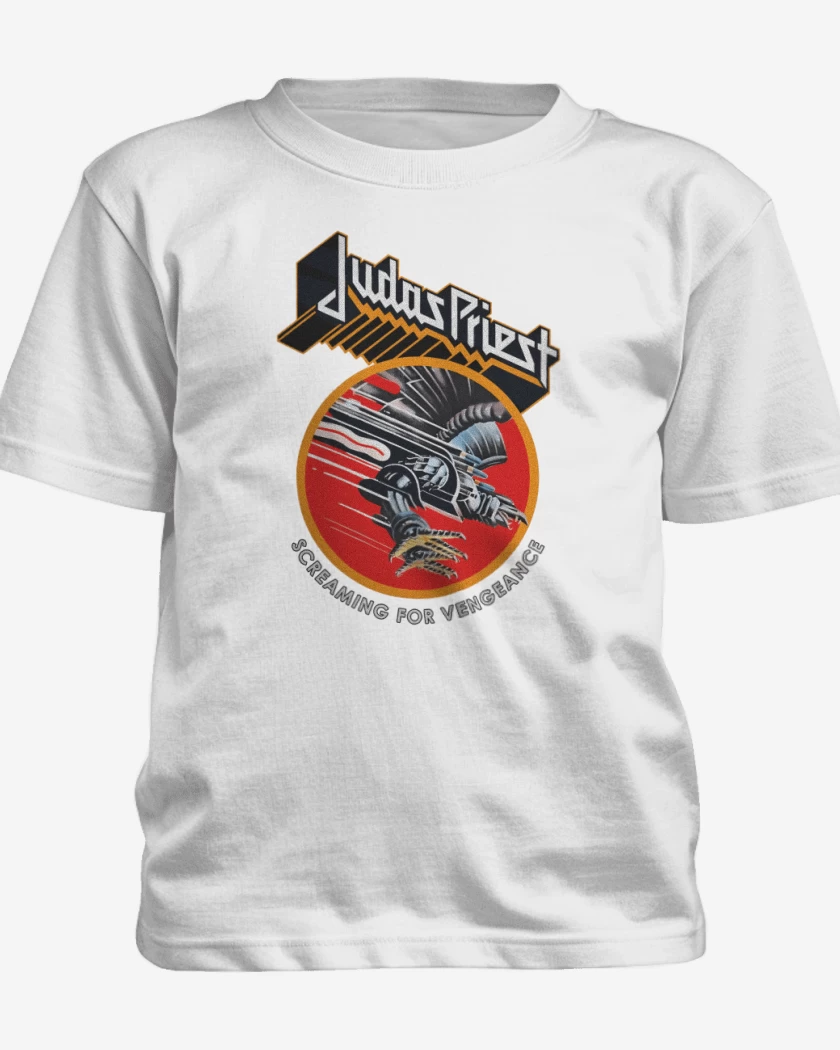 Polera de niño Blanco de Screaming for vengance