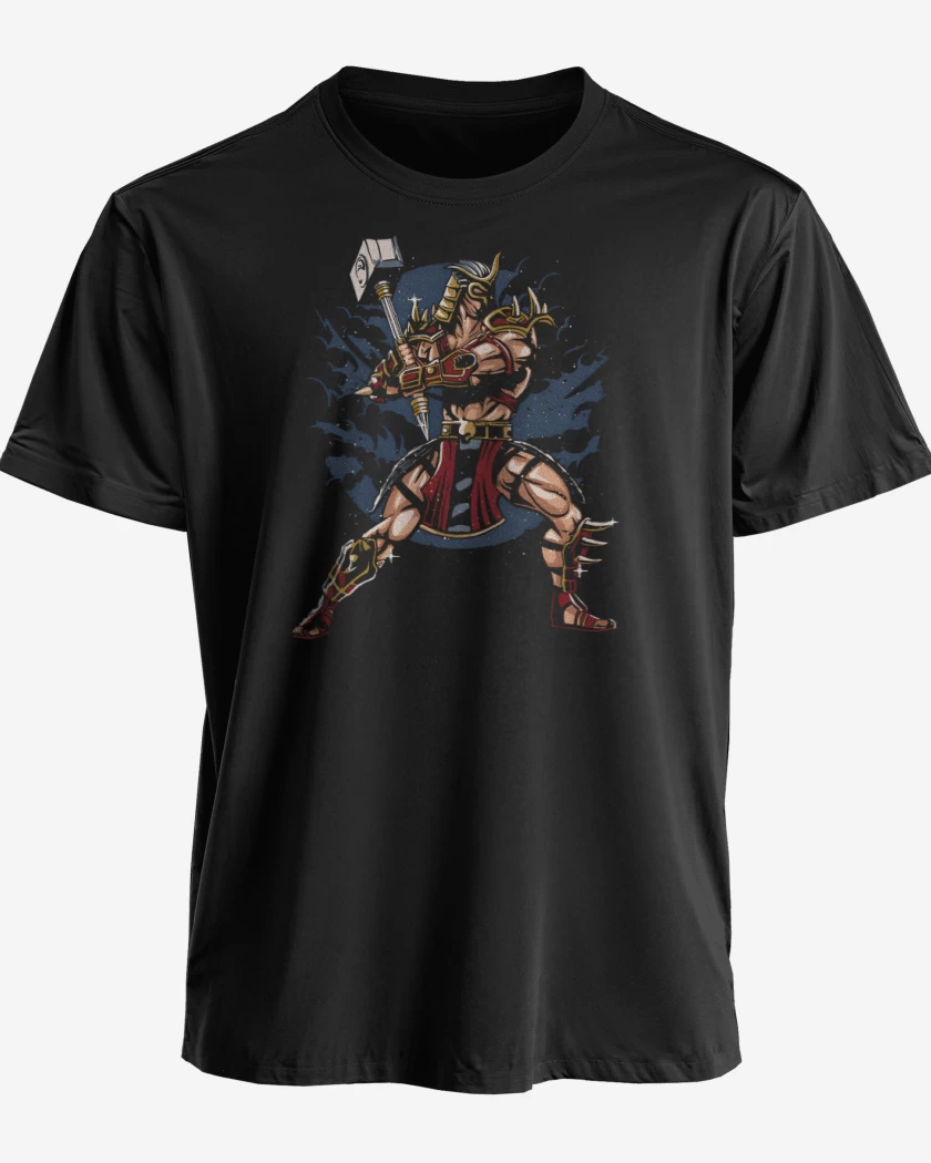 Polera premium Negro de Shao Kahn
