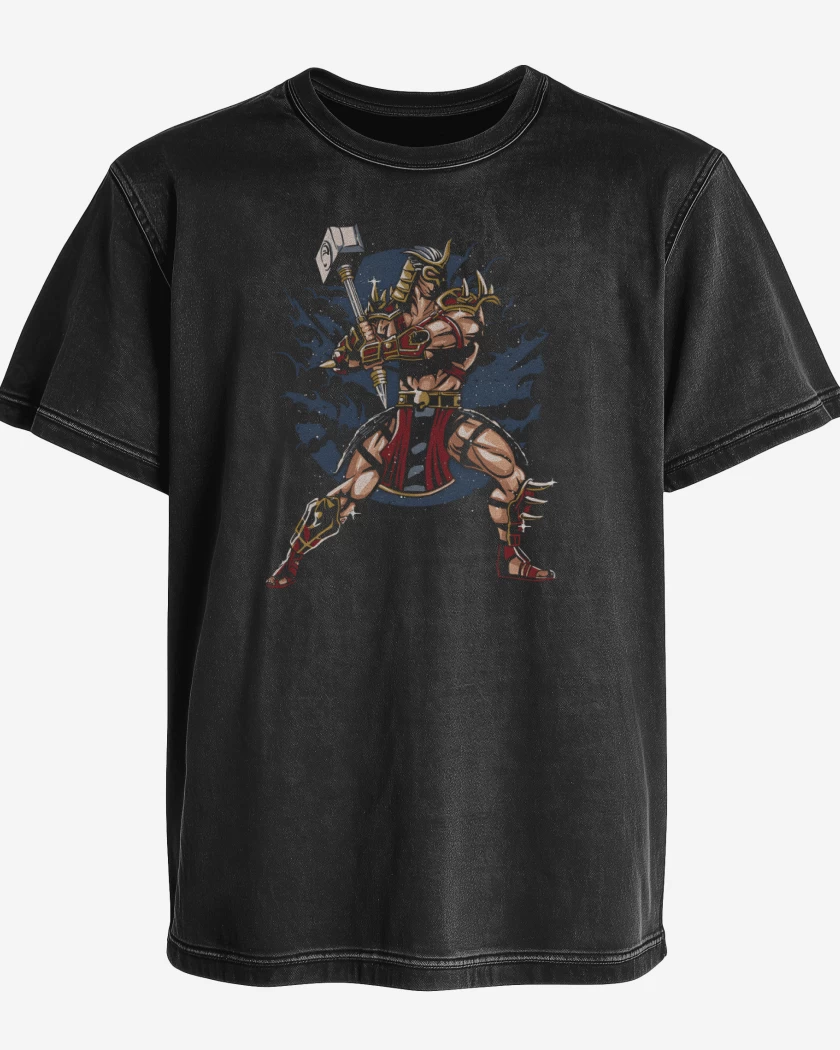 Polera desgastada Shao Kahn