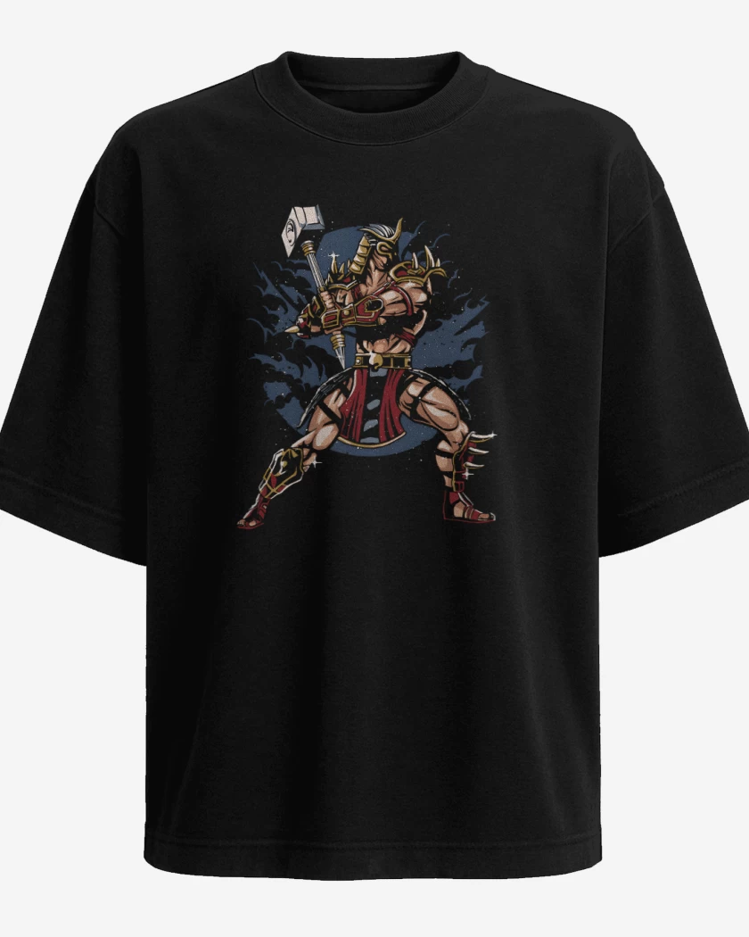 Polera Oversize Shao Kahn
