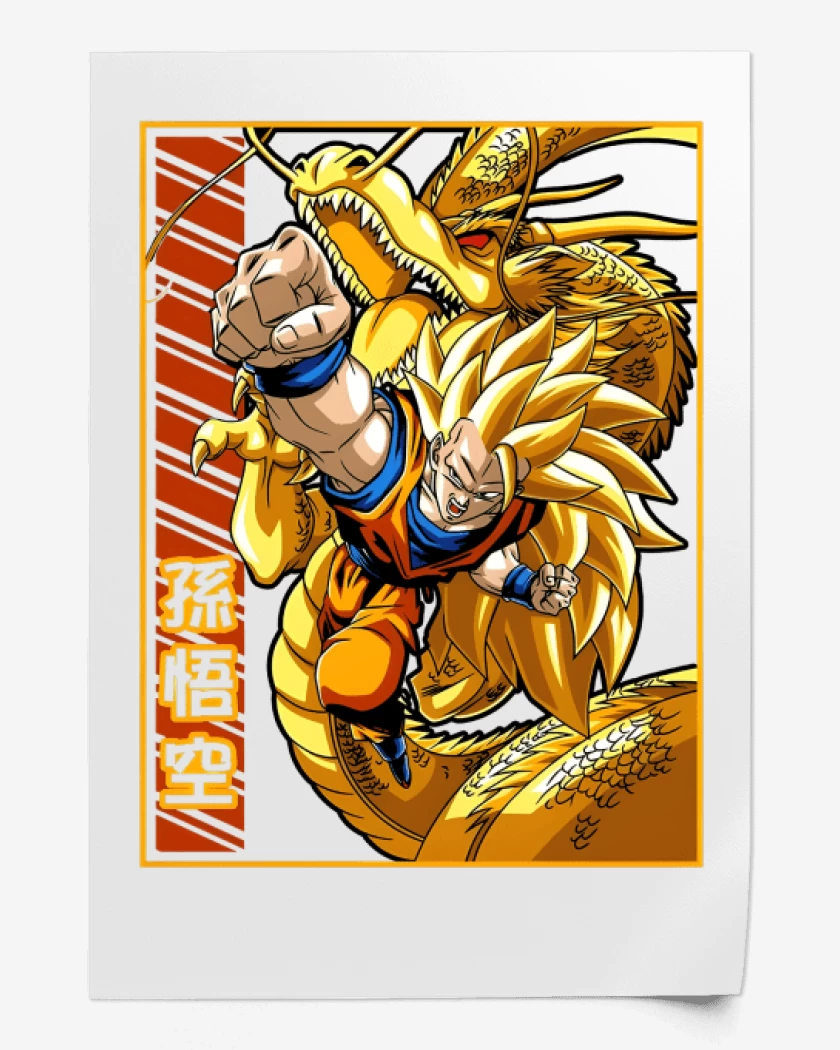 Print Son Goku fase 3