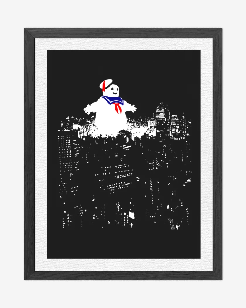 Cuadro decorativo Negro de Stay Puft