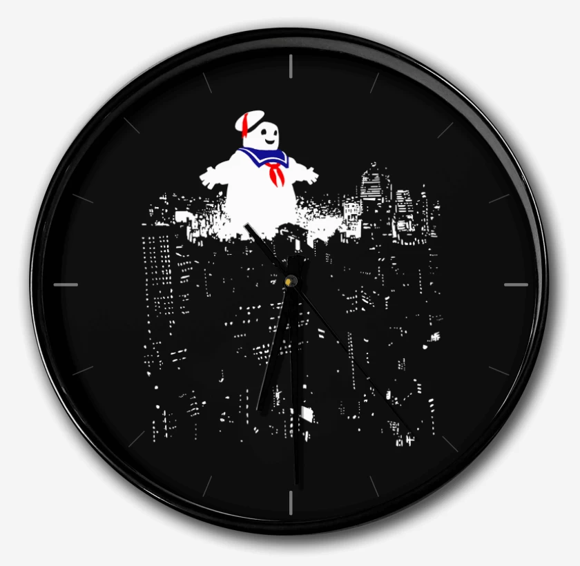 Reloj Negro de Stay Puft