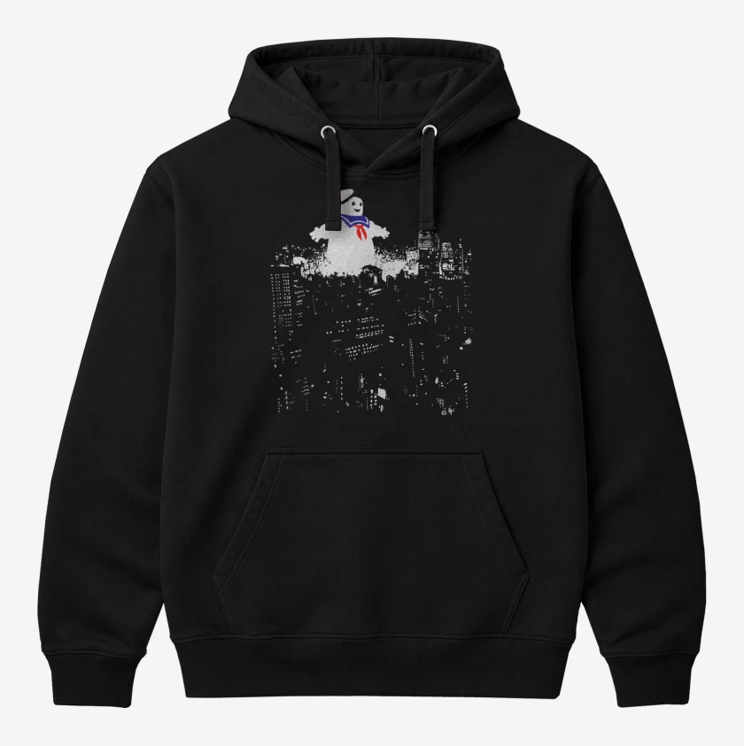 Polerón Canguro Negro de Stay Puft