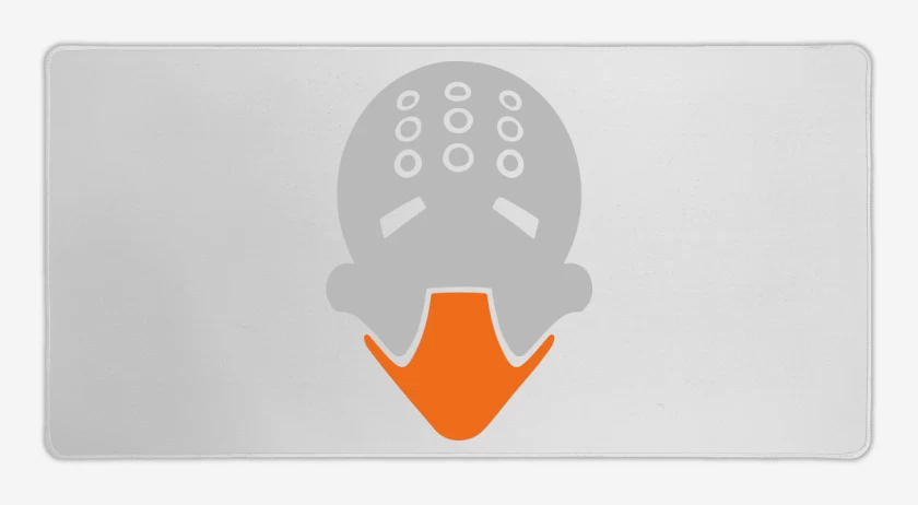 Mouse pad Gamer Blanco de Zenyatta