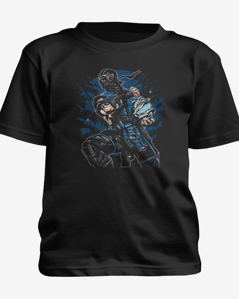 Polera de niño Negro de Sub Zero 2