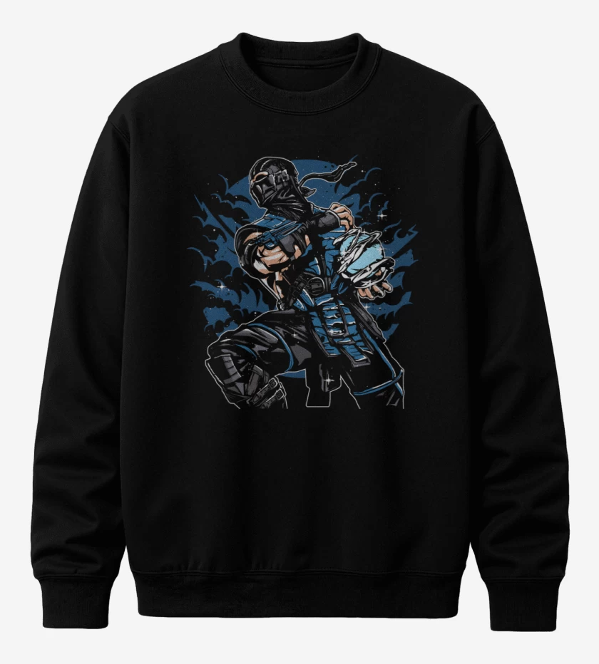 Poleron polo Negro de Sub Zero 2