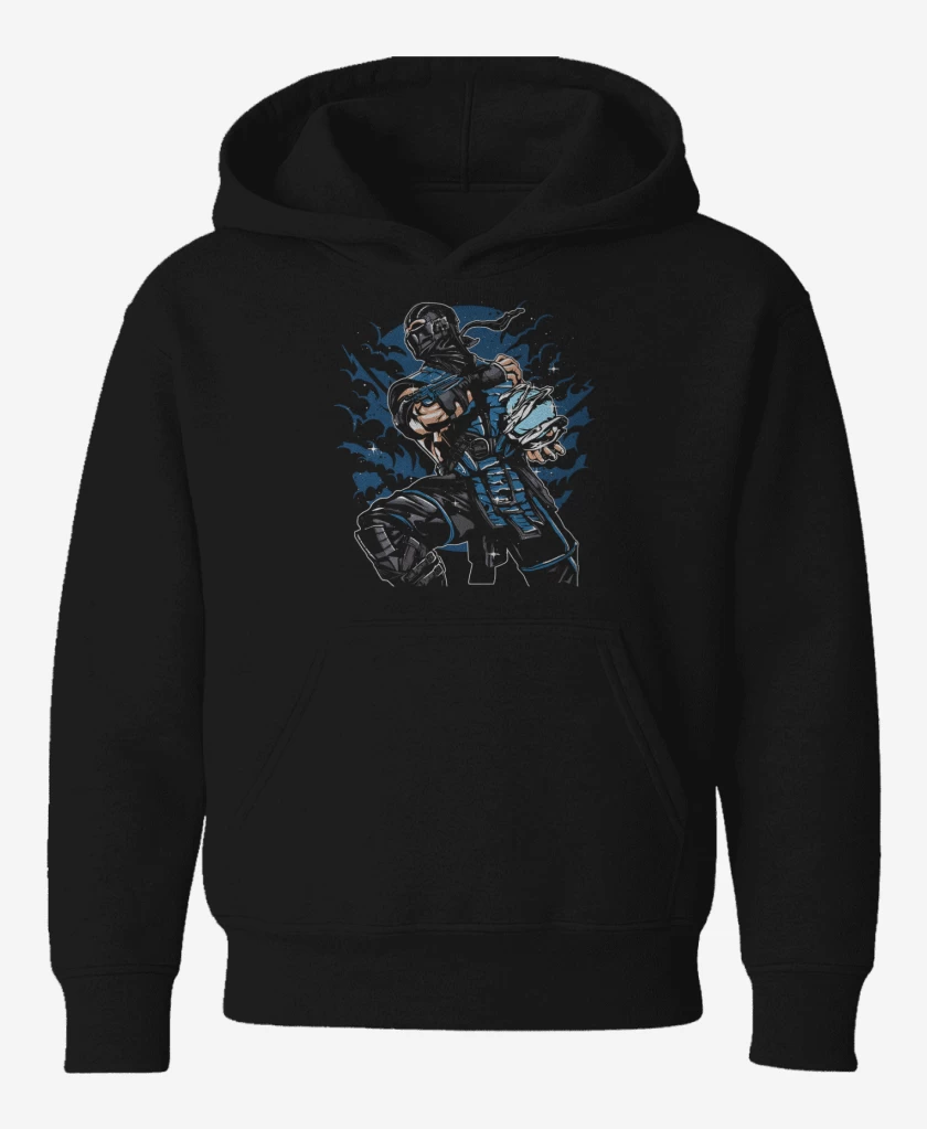 Poleron de niño Negro de Sub Zero 2
