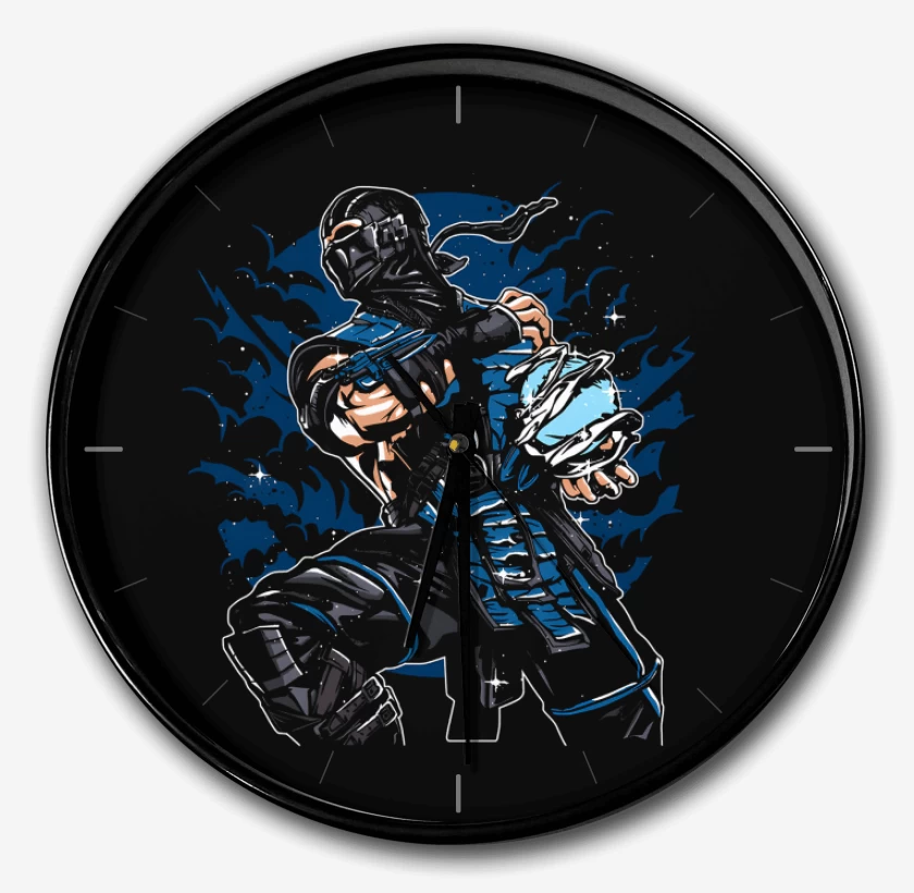 Reloj Negro de Sub Zero 2