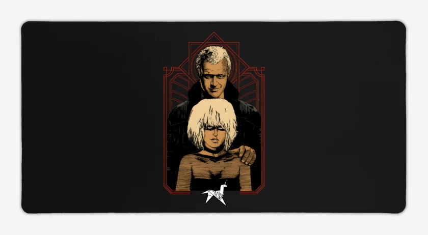 Mouse pad Gamer Negro de Replicantes