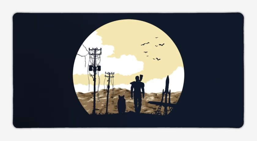 Mouse pad Gamer Wasteland