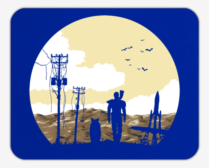 Mousepad Wasteland