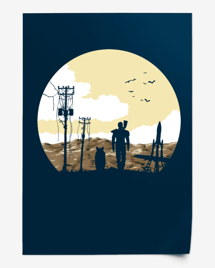 Print Wasteland