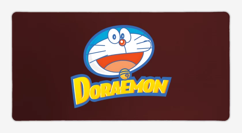 Mouse pad Gamer Burdeo de Doreamon El Gato Cósmico