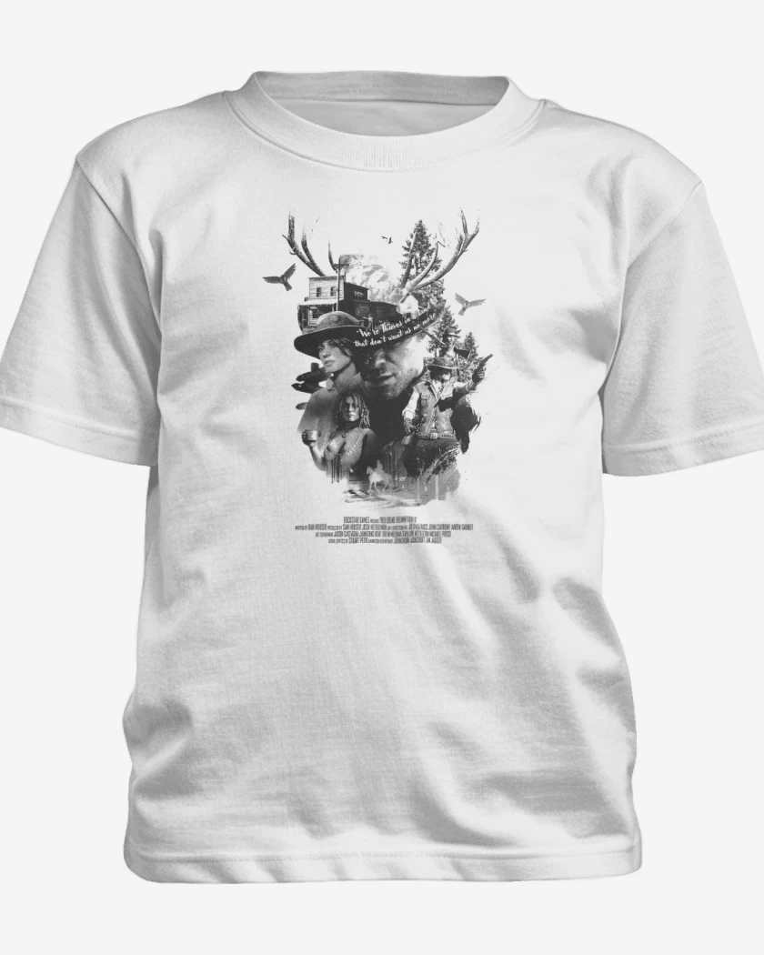 Polera de niño Blanco de Historias del Viejo Oeste