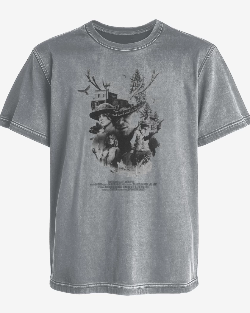 Polera desgastada Historias del Viejo Oeste