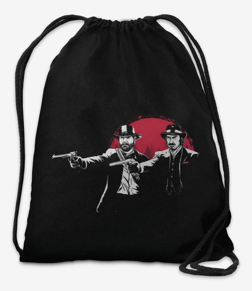 Mochila Negro de Red Dead Fiction