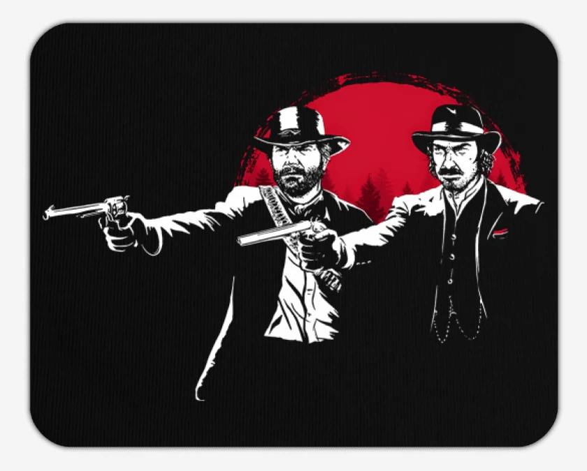 Mousepad Red Dead Fiction