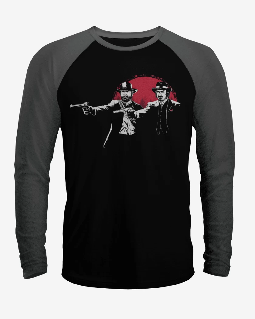 Polera Raglan Red Dead Fiction