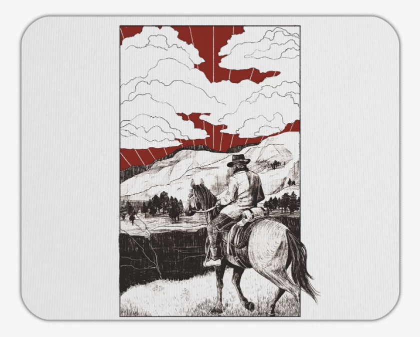 Mousepad Cabalgata de Morgan