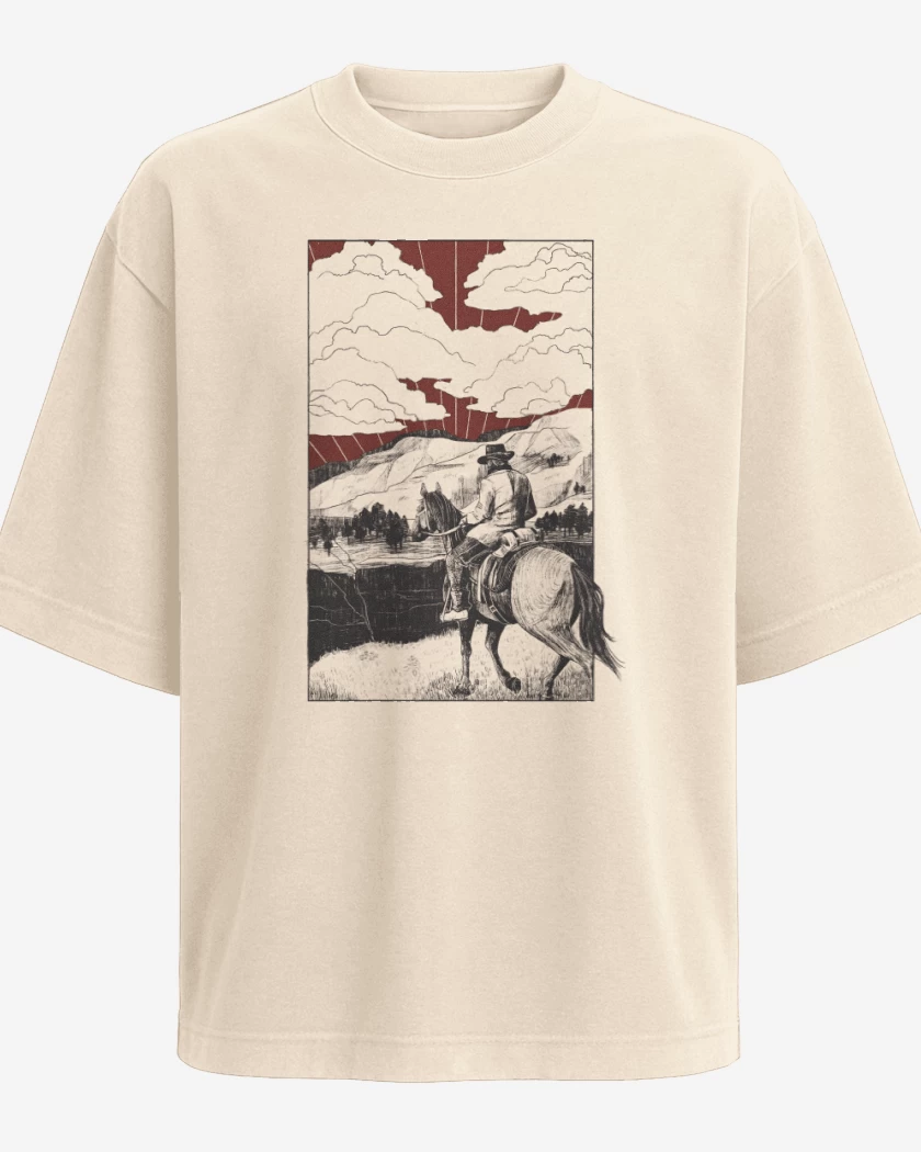 Polera Oversize Cabalgata de Morgan