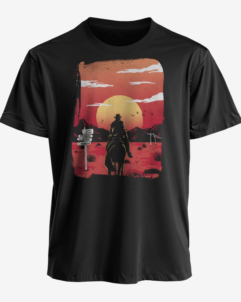 Polera premium Negro de Way to Nowhere