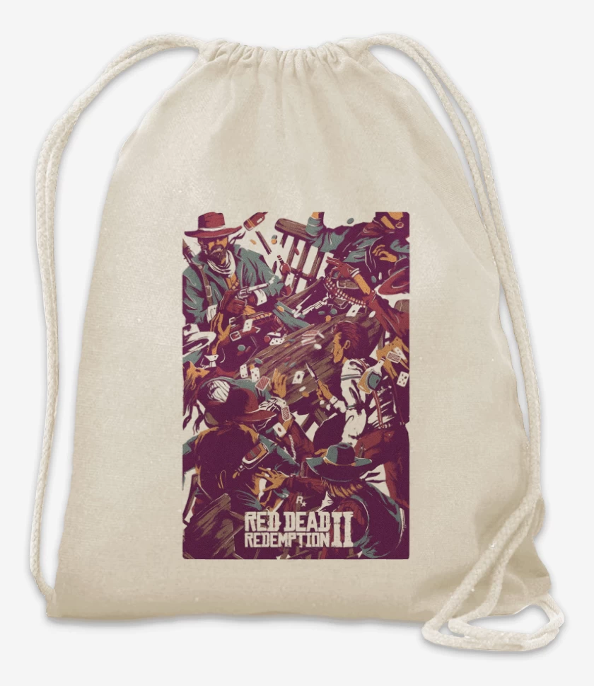 Mochila Blanco de Pelea de Cantina