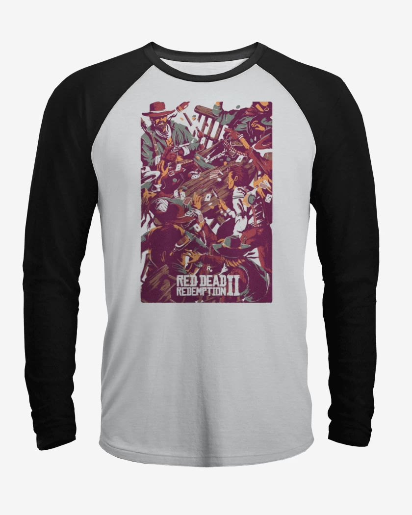 Polera Raglan Pelea de Cantina