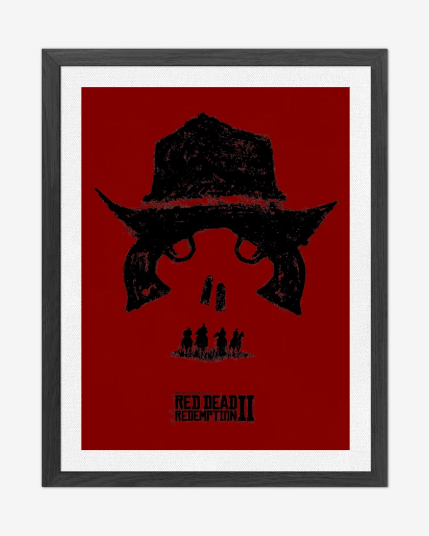 Cuadro decorativo Rojo de RDR2