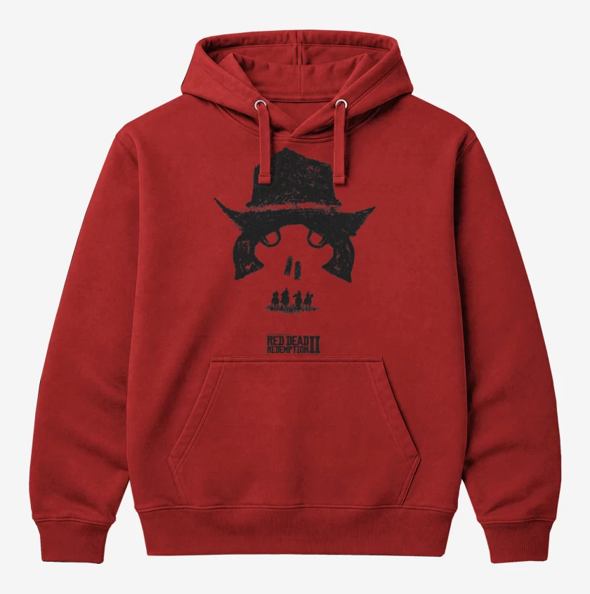 Polerón Canguro Rojo de RDR2