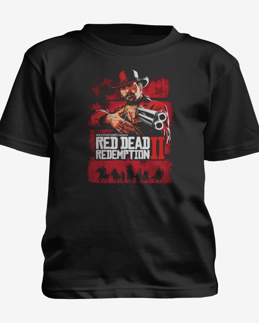 Polera de niño Negro de Red Dead Redemption II