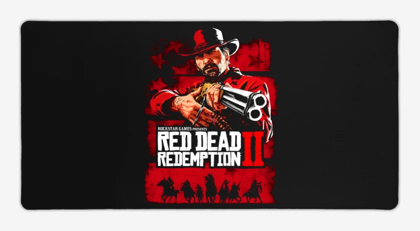 Mouse pad Gamer Red Dead Redemption II