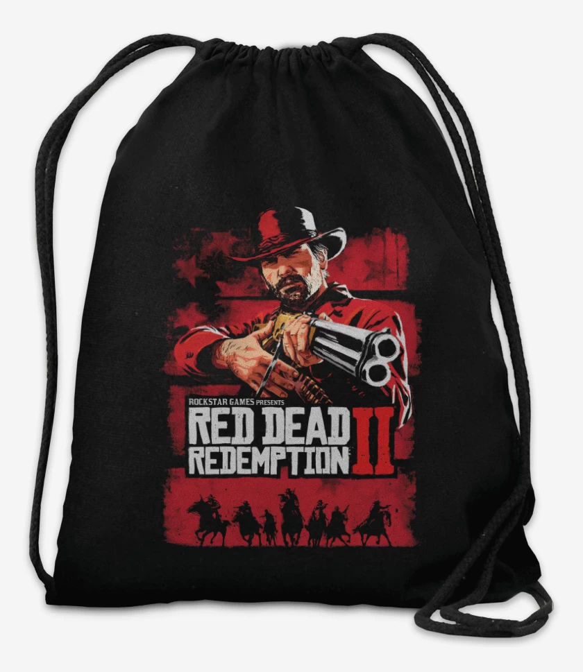 Mochila Negro de Red Dead Redemption II
