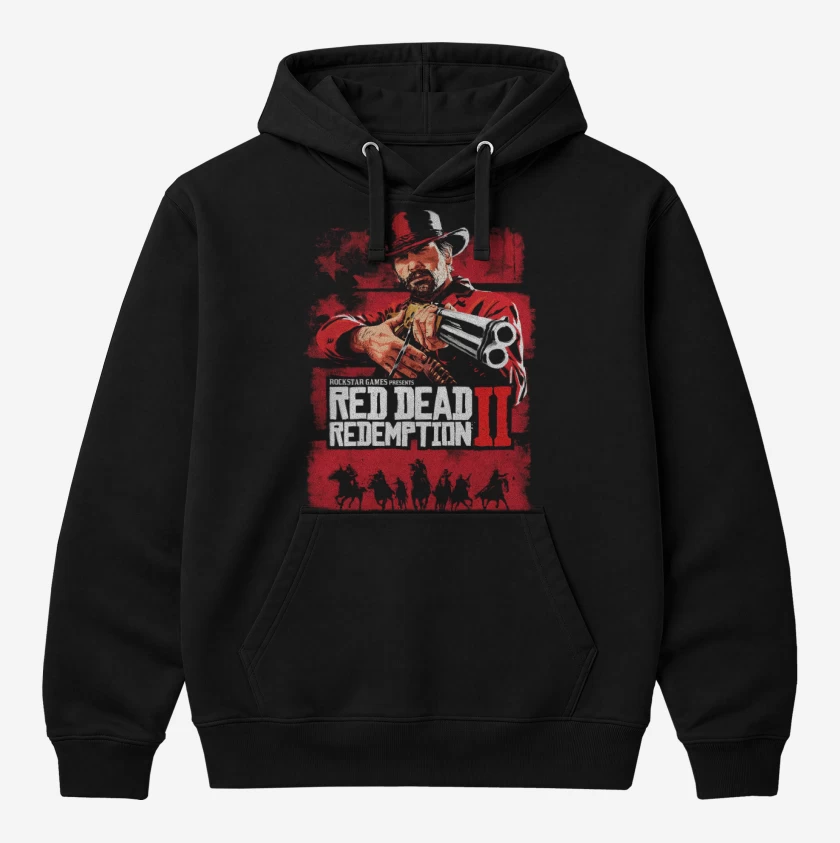 Polerón Canguro Negro de Red Dead Redemption II