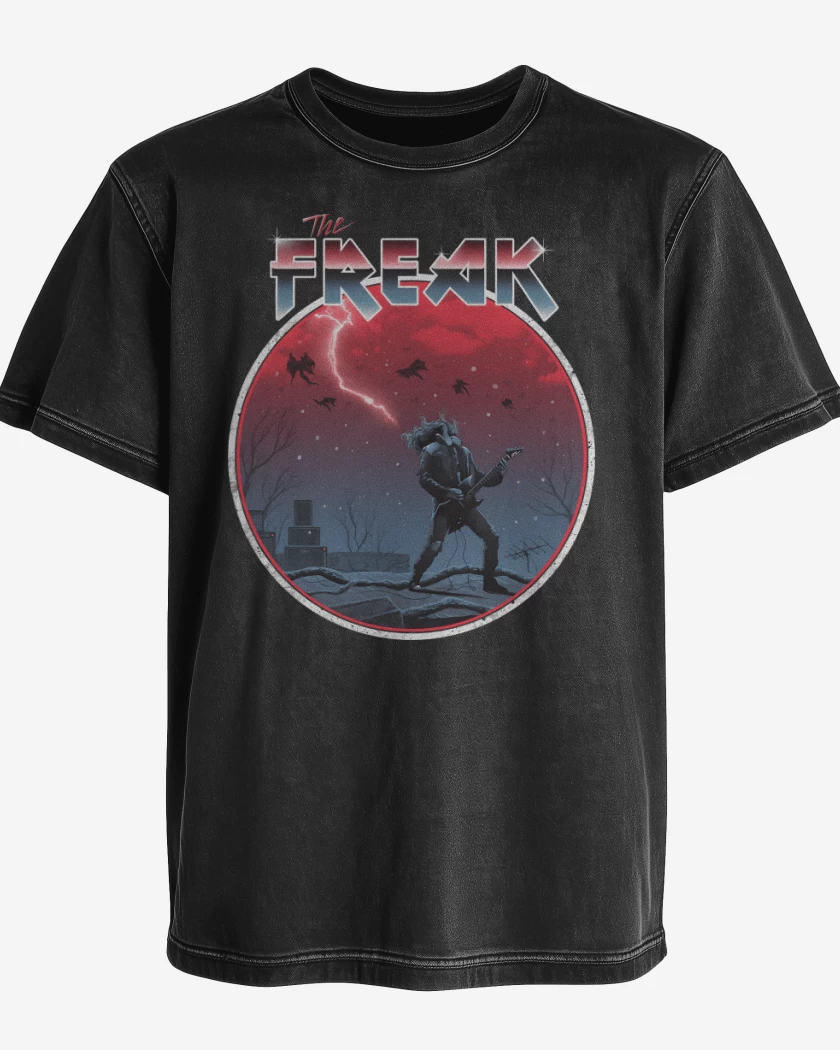 Polera desgastada The Freak Eddie Munson