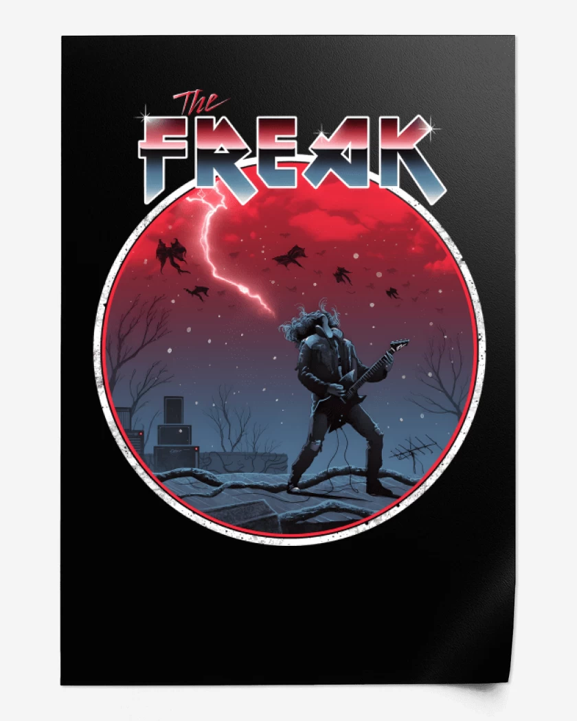 Print The Freak Eddie Munson